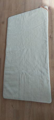 Podkład materac wełna merynosa 100×190 cm+ gratis poduszka