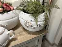 Dekoracja shabby chic osłonka