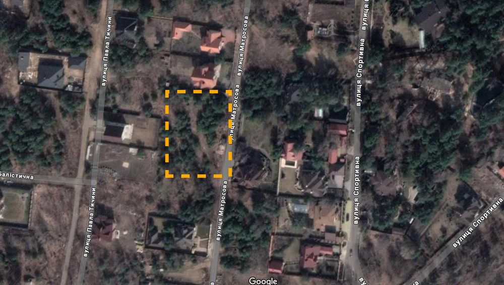 Продаж ділянки під забудову, Гореничі, Матросова, 12соток, сосни