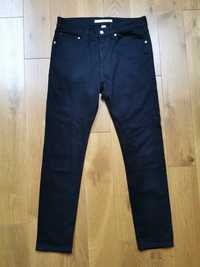 Czarne spodnie jeansy Calvin Klein ck W30L30 nowe30