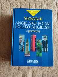 Słownik angielsko-polski, polsko-ang z gramatyką, Europa 60000 haseł