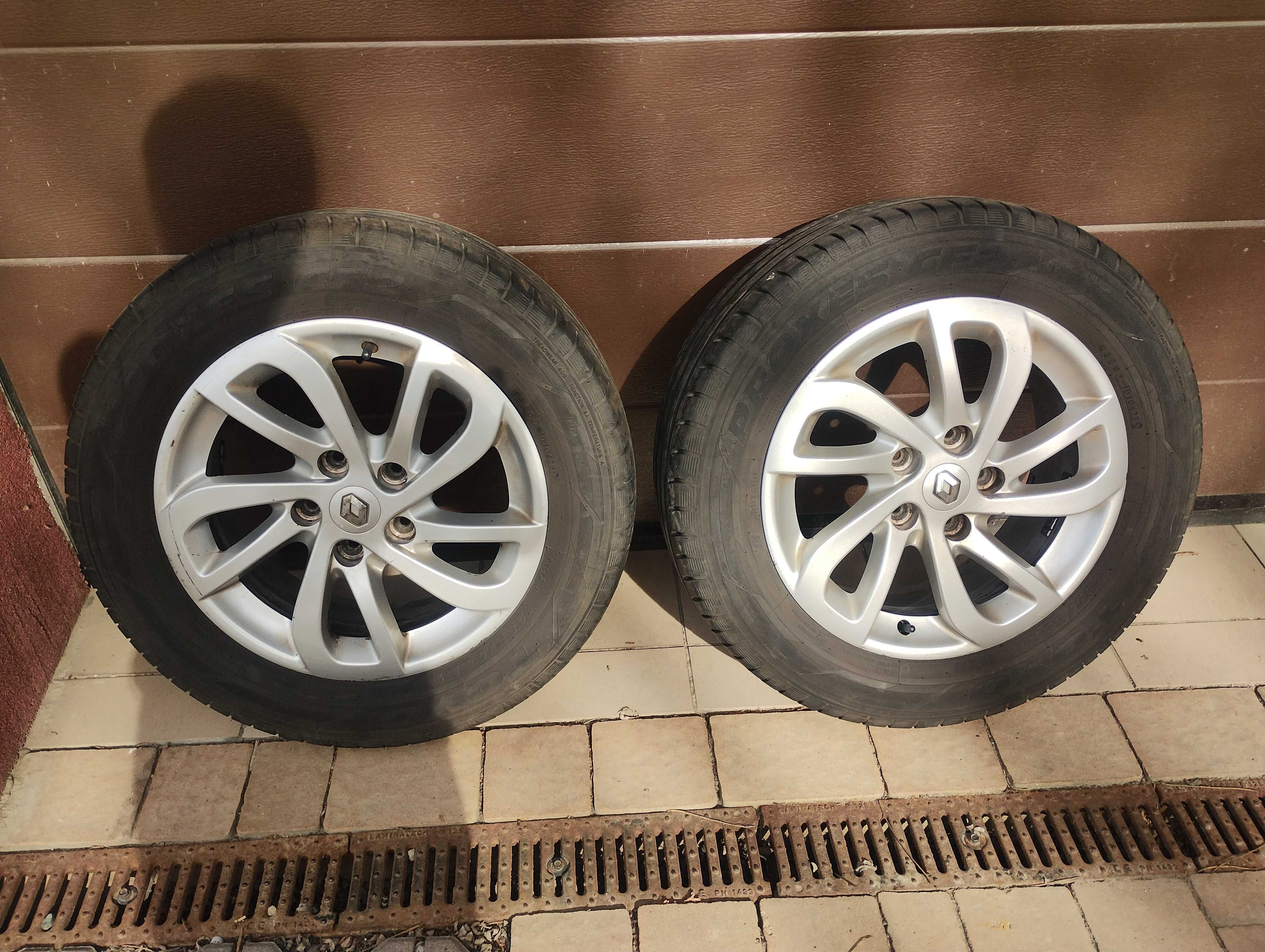 Opony Toyo 205/65/R16  i felgi alu  Renault