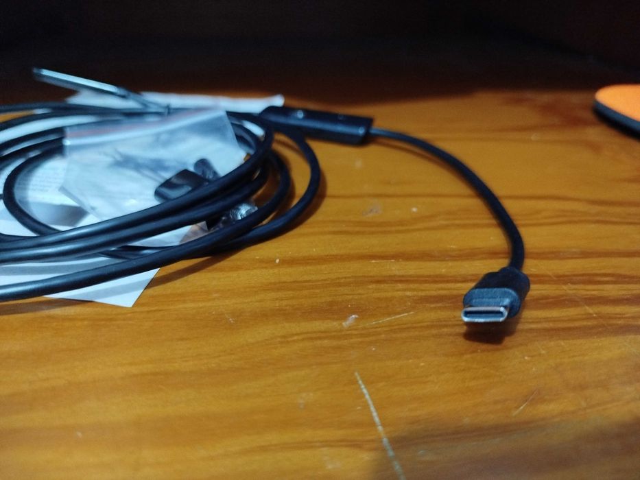 Camera endoscópica 7mm spycam para tlm android OTG e PC - Aceito troca