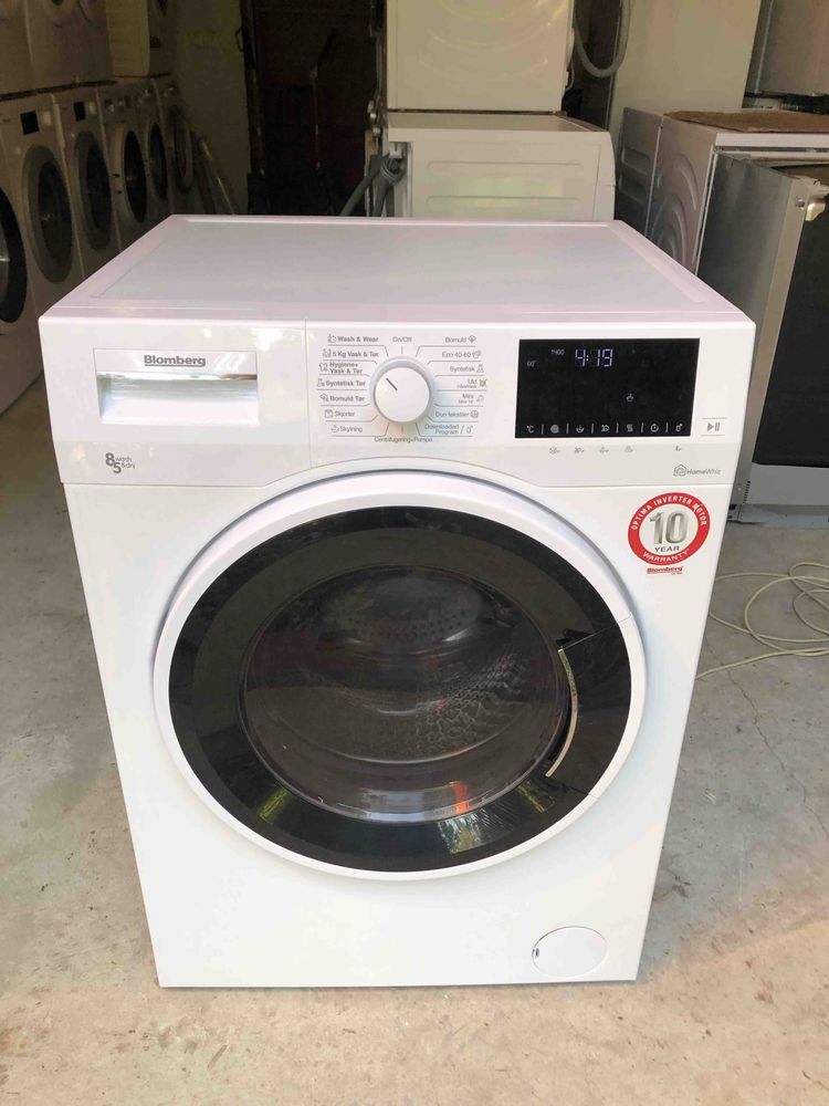 2 в 1 пральна сушильна машина Blomberg BED384W2 8/5 кг 2023 рік.