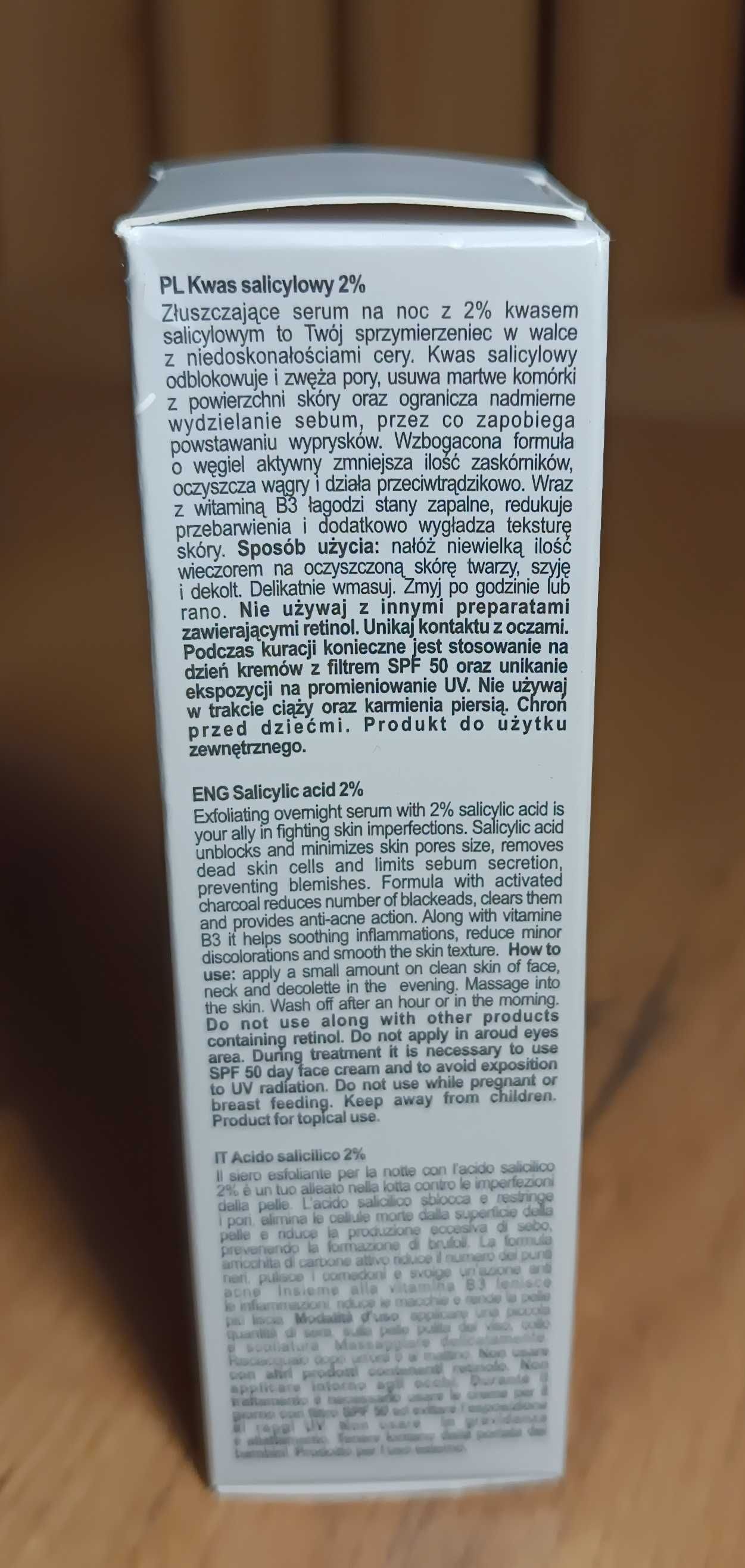 Nacomi Złuszczające serum z kwasem salicylowym 2%