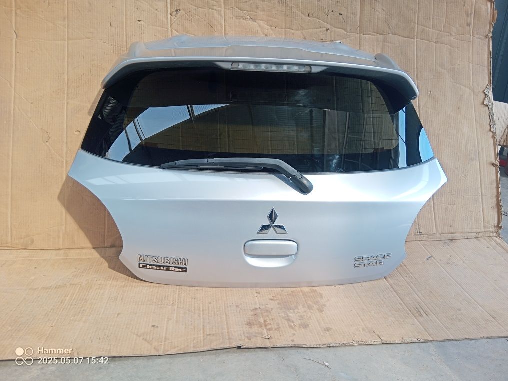Mitsubishi space Star II lift zderzak tył kolor a66 srebrny bez pdc