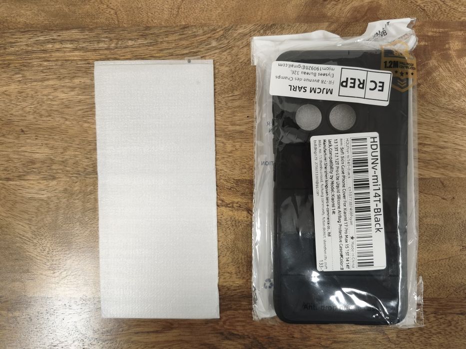 Capa nova + vidro temperado para Xiaomi 14T