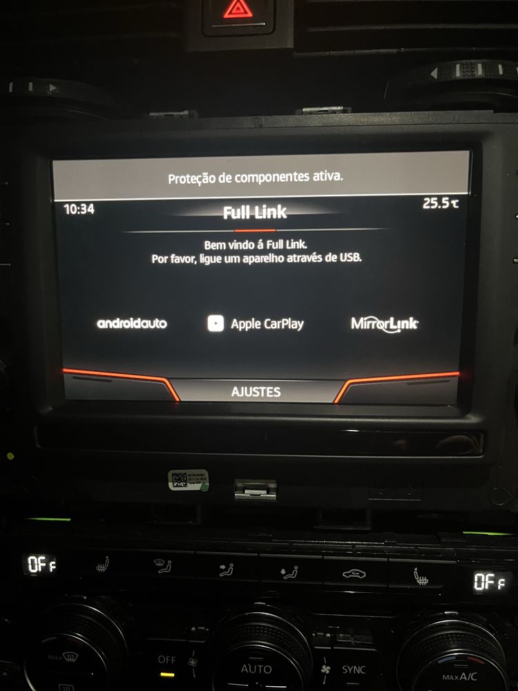 Mib2 Seat Leon 5F unidade gps desbloqueada com Carplay e Androidauto