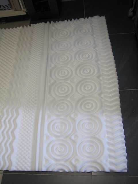 Nakładka na materac z pianki memory 140x190cm PURSENS 13 stref podparc