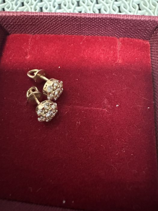 Золоті сережки дитячі