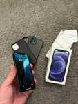 iPhone 12 Mini • Czarny • 64GB • 100% bateria • Pudełko • Etui
