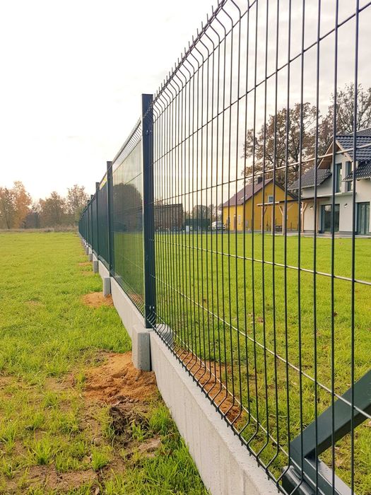 Ogrodzenie panel 3d 1,23m fi 4 RAL 7016 antracyt DARMOWA WYCENA, RATY