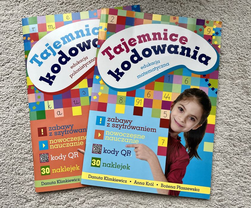 Tajemnice kodowania - zestaw 2 książek - NOWE