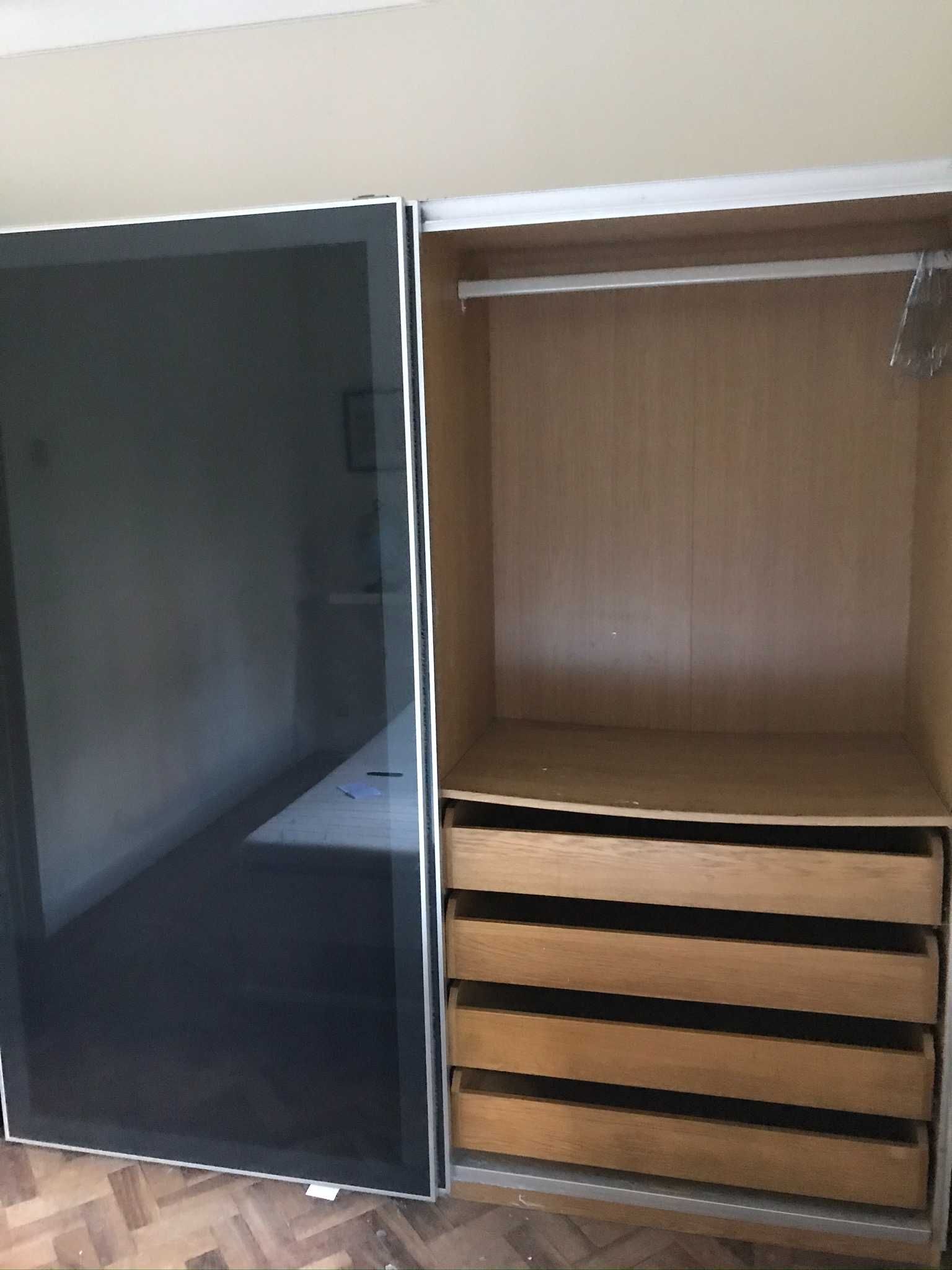 Conjunto Roupeiro Pax Ikea 200x66x201cm