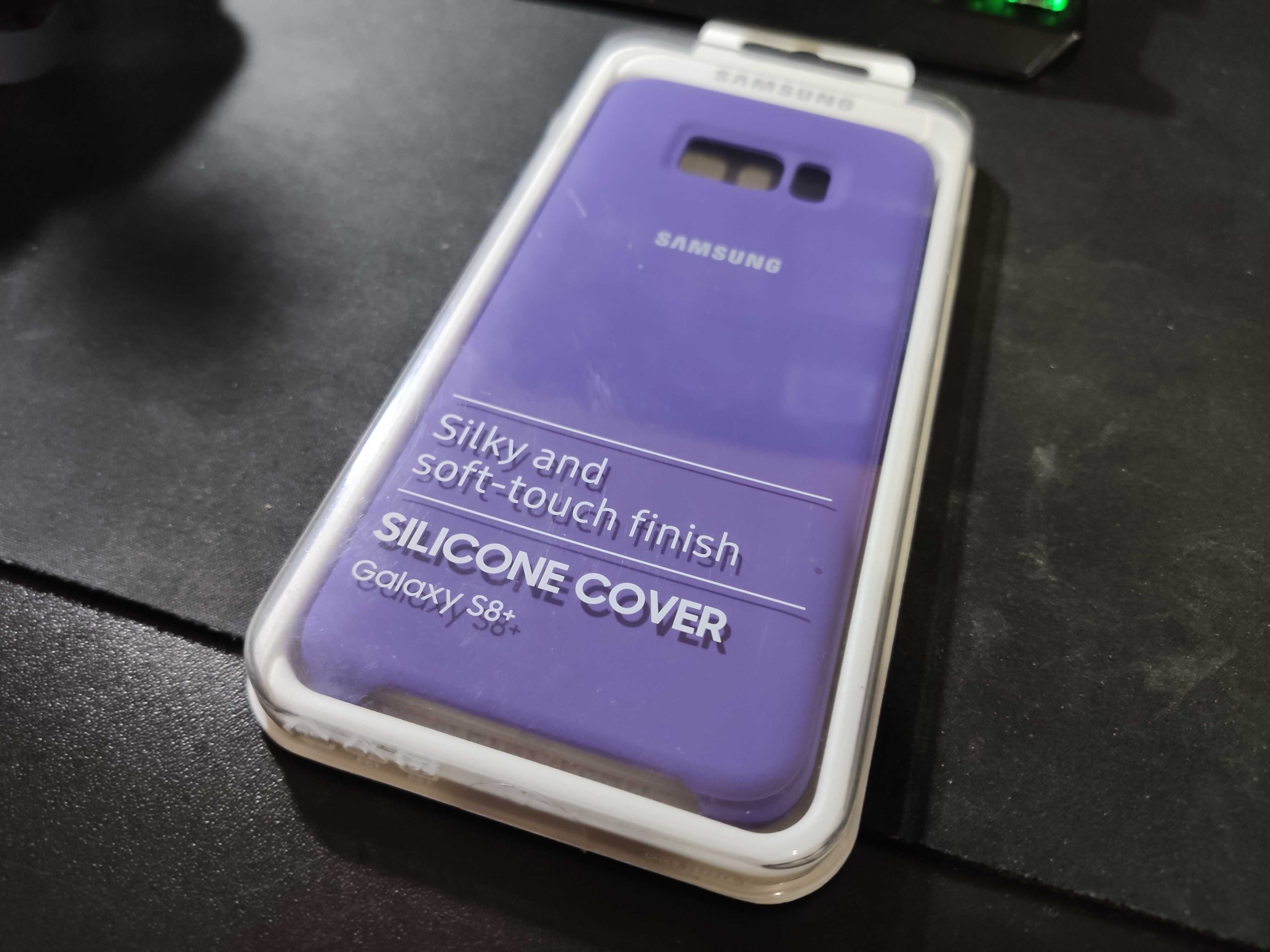 Etui Samsung Galaxy S8+ Miękkie Silikonowe W Kolorze Fioletowym