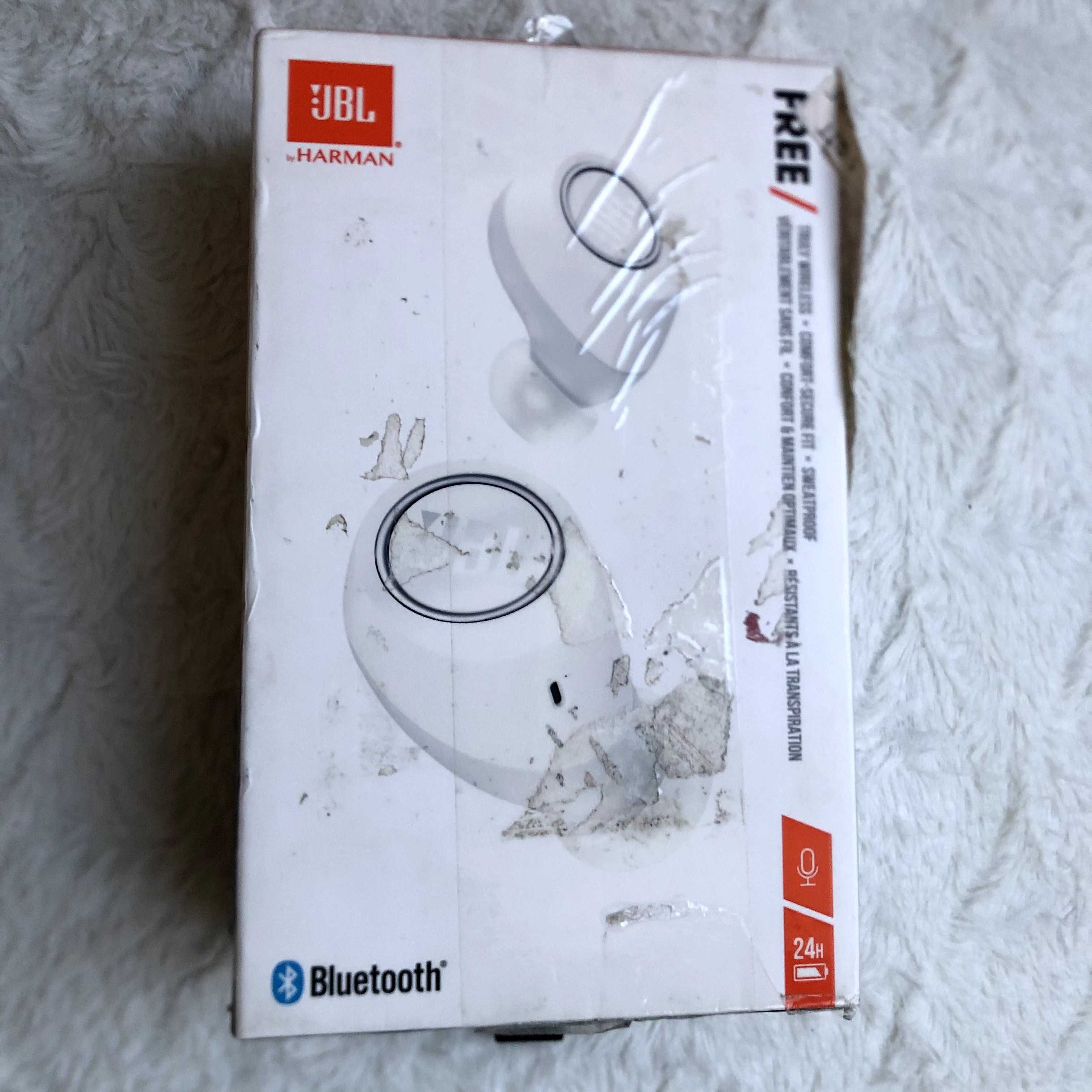JBL FREE X Słuchawki bezprzewodowe Bluetooth Białe