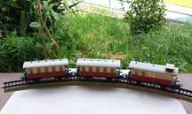MARKLIN carruagens 4107 + 4108 com iluminação