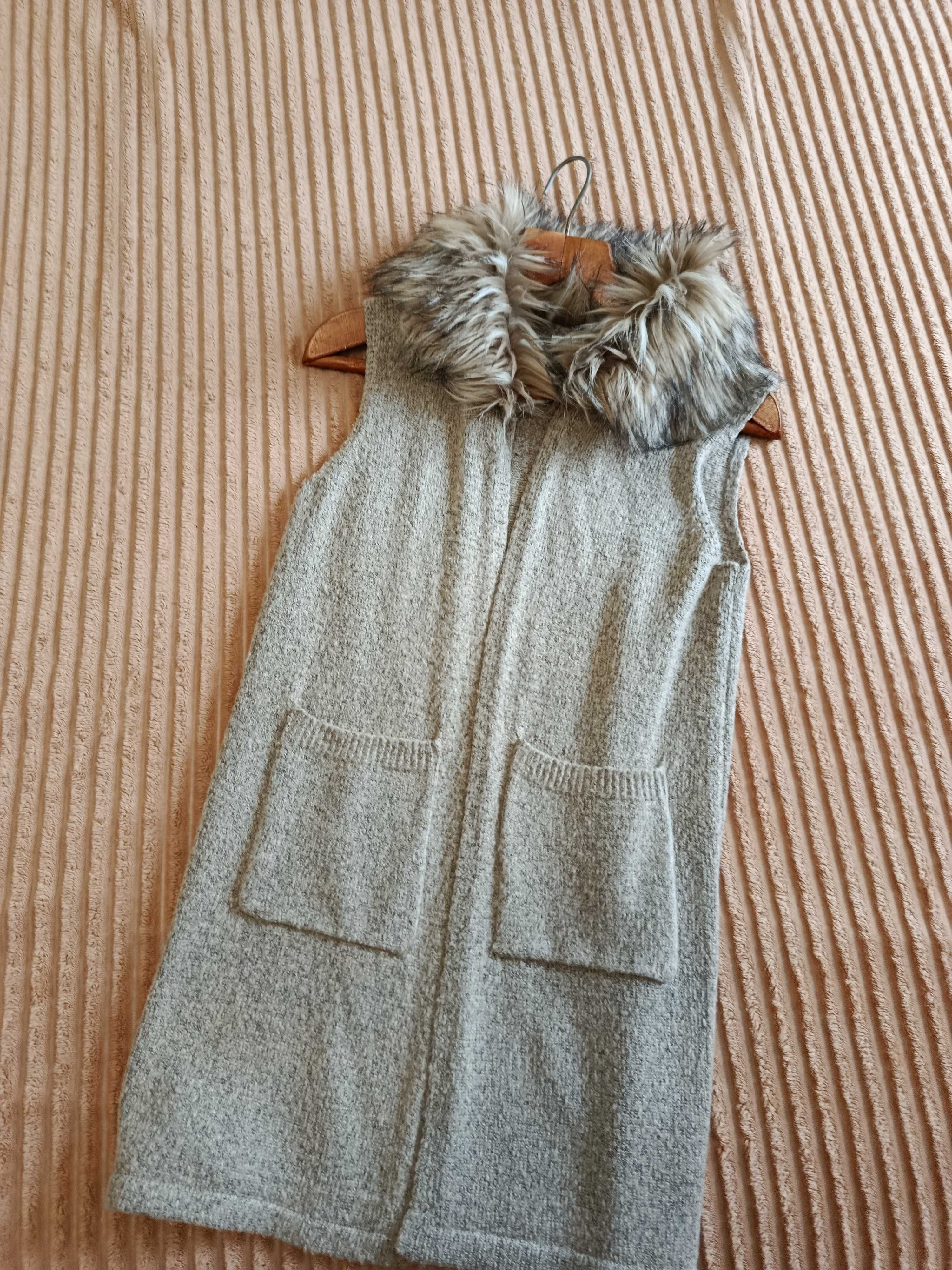 Кардиган з хутром