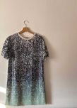 Vestido Mini Lantejoulas - Zara