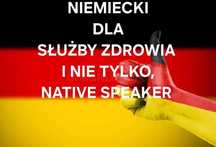Język niemiecki, służba zdrowia, native speaker, online