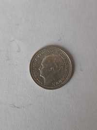 Монета 10 центів 1928 серебро