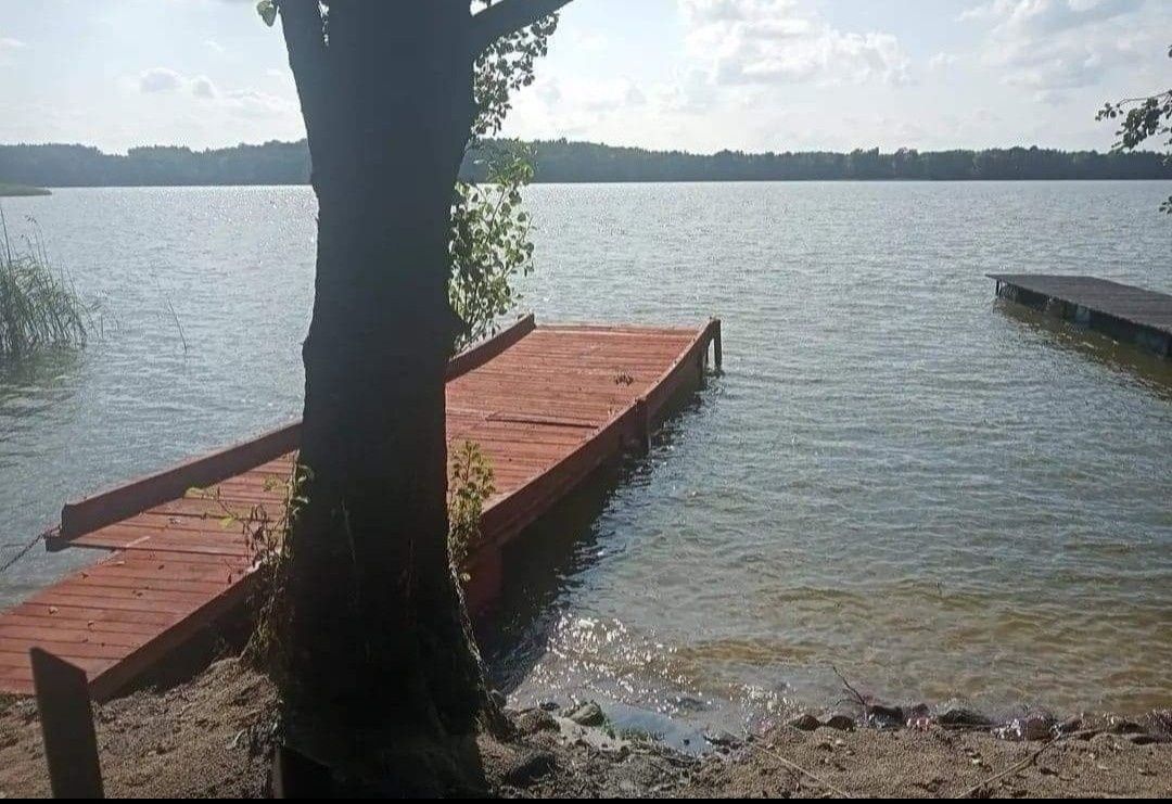 Domek z wlasna linia brzegowa  wolne terminy  l sprzet wodny gratis