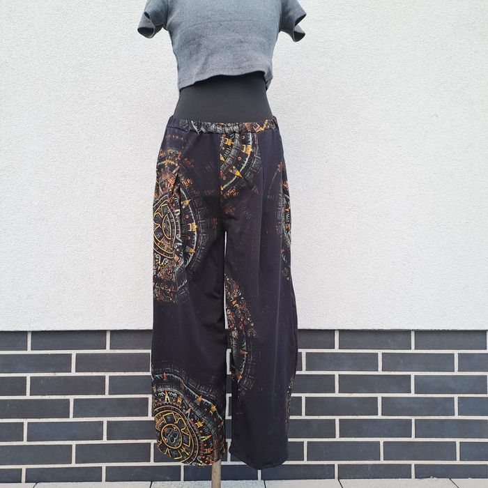 Spodnie damskie handmade mandale