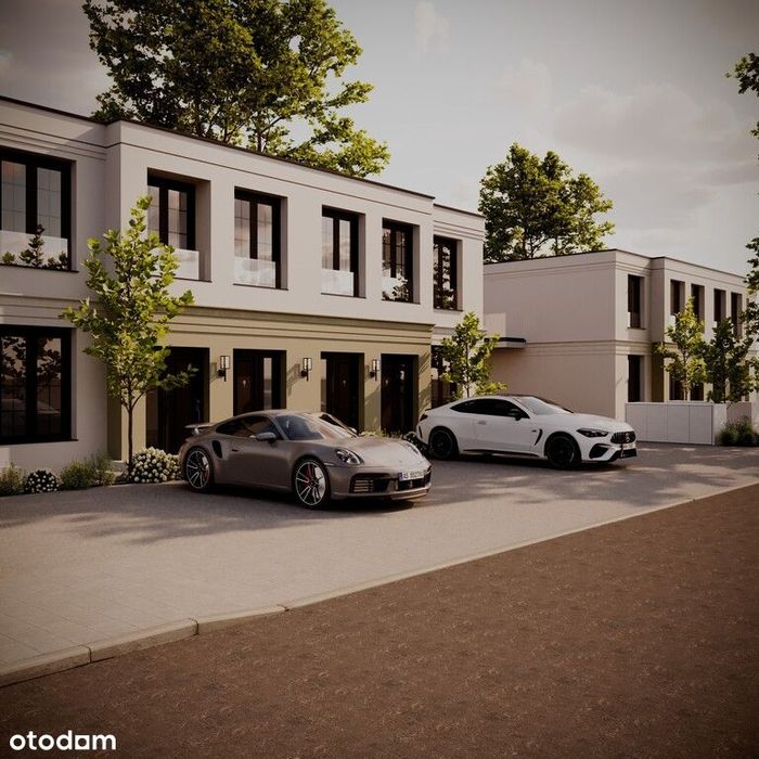 Apartament pod lasem | zabudowa bliżniacza | ogród