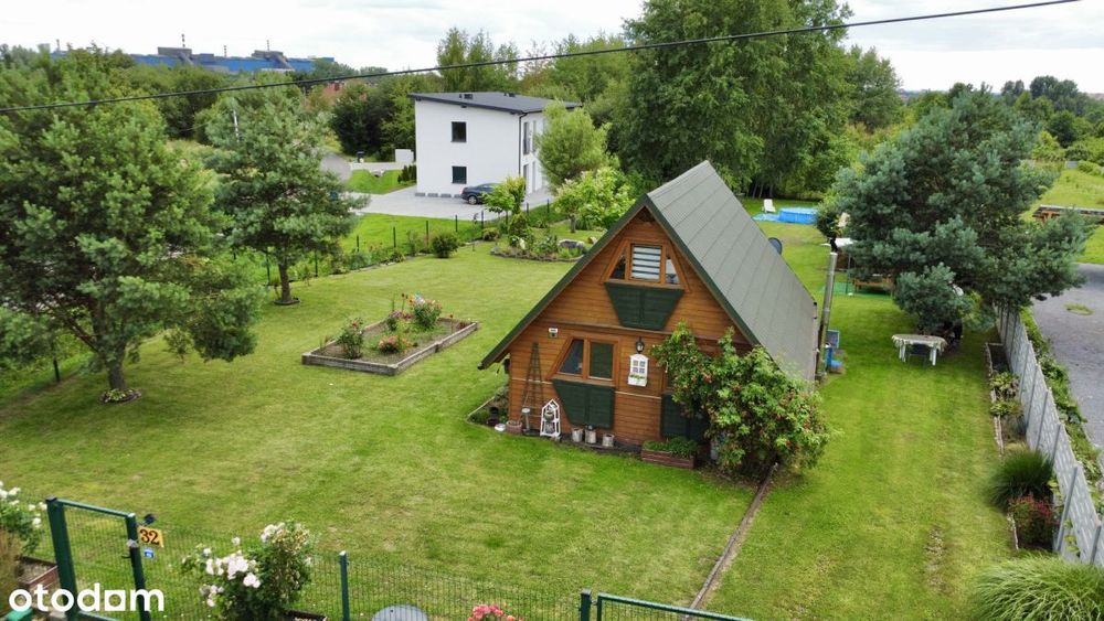 Działka rolno-budowlana z domkiem letniskowym