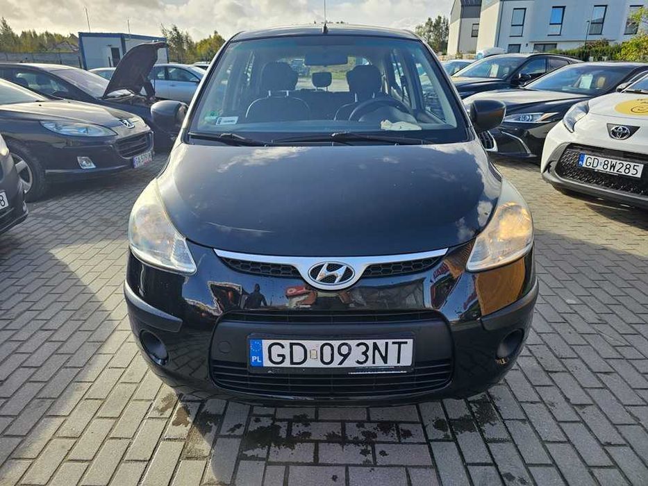 Hyundai i10 2009r/1.1 benzyna/67KM/opłaty aktualne/miejskie auto