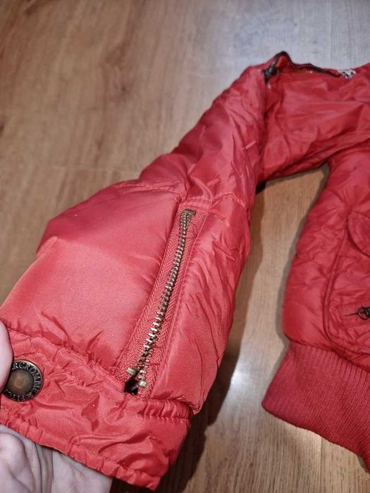 Kurtka puchowa z kapturem Abercrombie & Fitch M/L