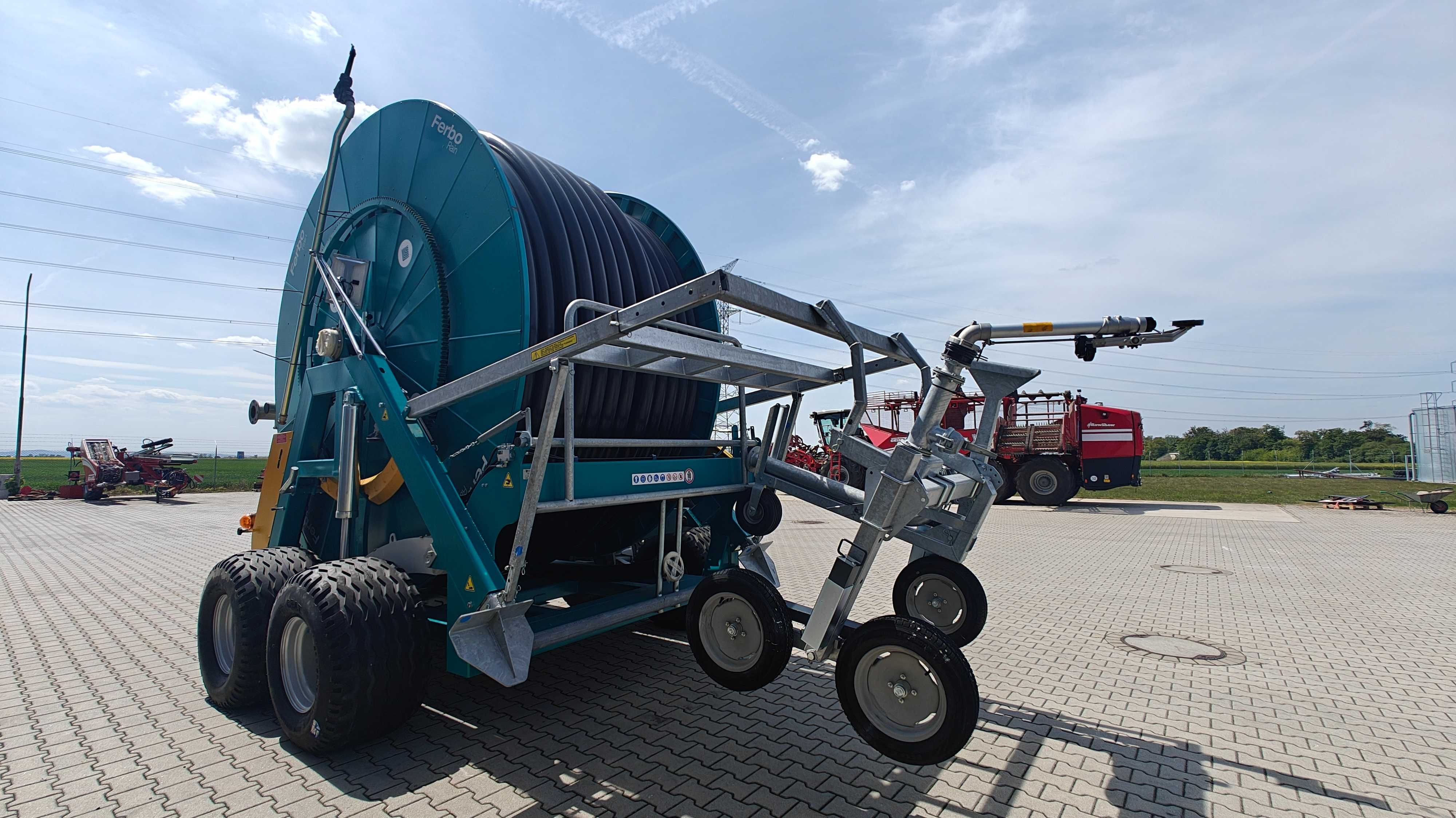 NOWA deszczownia szpulowa FERBO GHD 125/750 pełna hydraulika