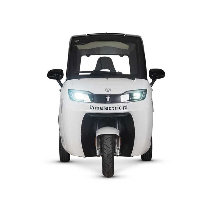 Motorower Skuter elektryczny 3000W trójkołowy ARIEL Biały Gwarancja 24