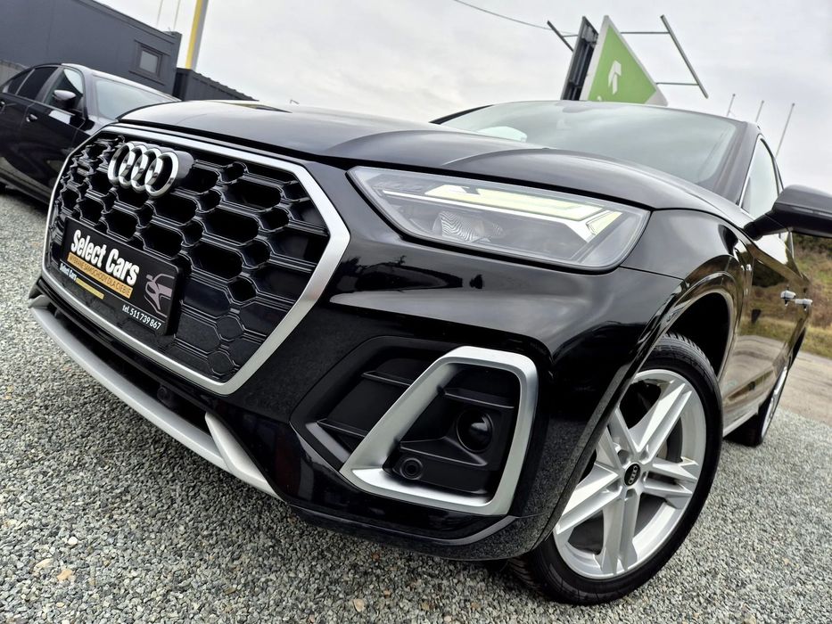 Audi Q5 2x S-LINE ! LED ! Aktywny Tempomat ! Radar ! Asystenci ! QUATTRO !