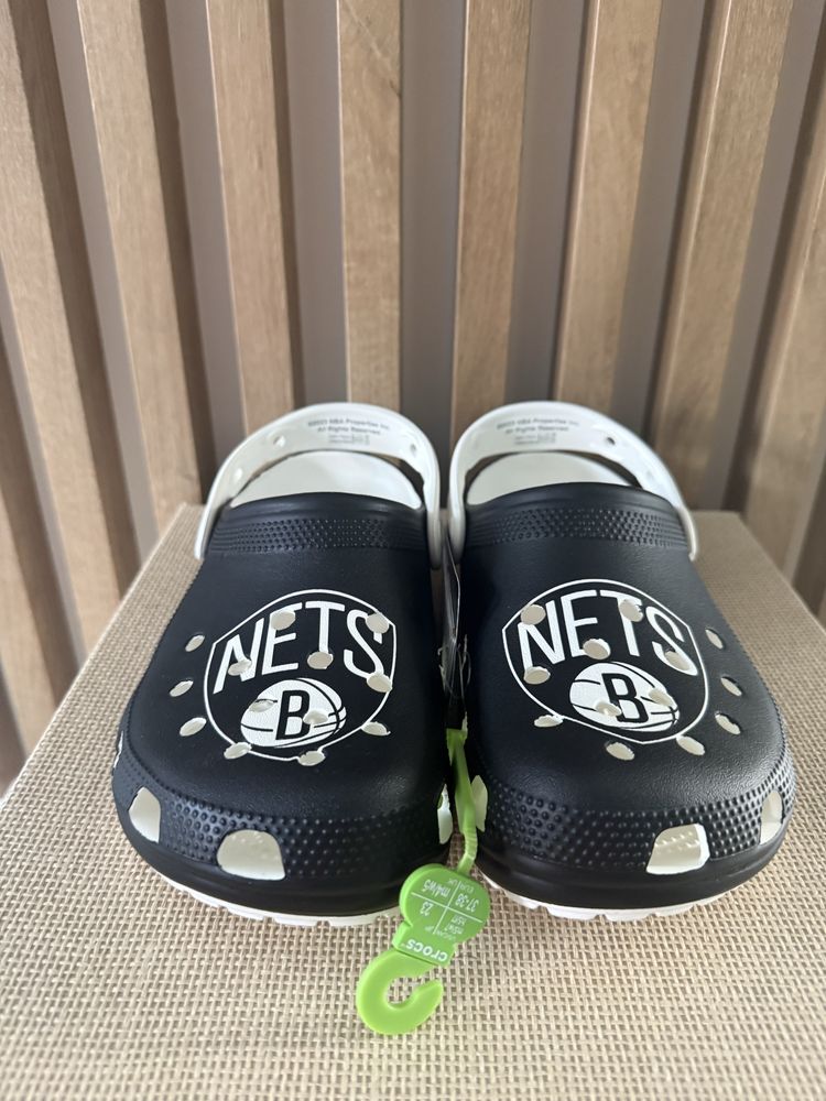 Klapki damskie Crocs Brooklyn Nets Clog  r. 37-38 damska 7 Nowe