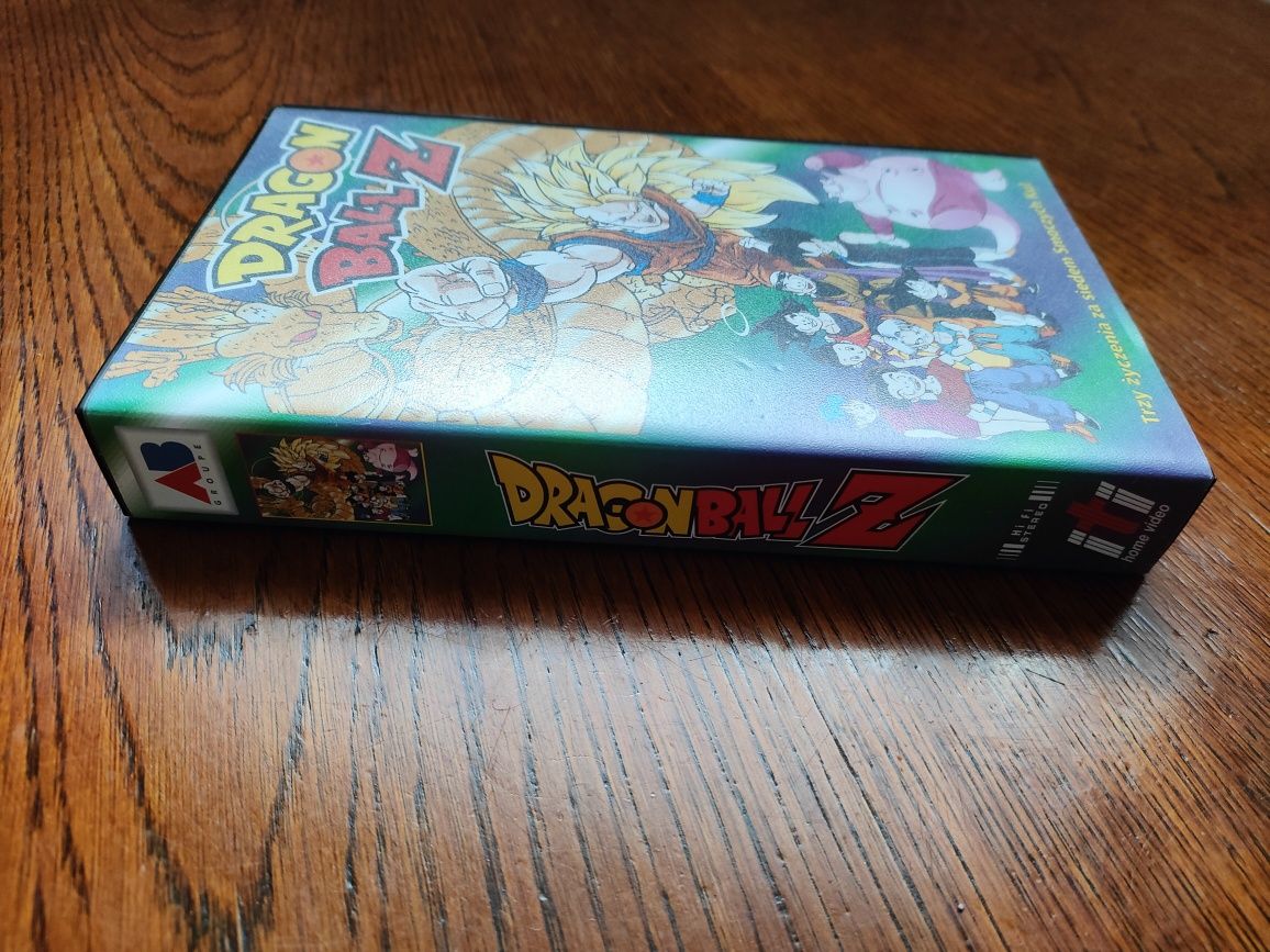 Unikat: Kaseta VHS "Dragon Ball Z". Polski dubbing. Stan BDB.