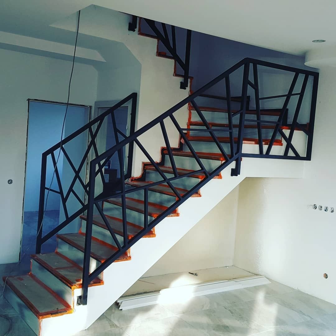 Barierka balustrada schody stalowe konstrukcja balkon