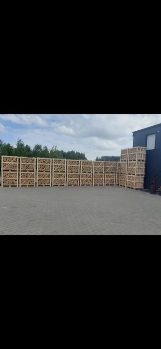 Drewno kominkowe suszone w suszarni buk, dąb, brzoza