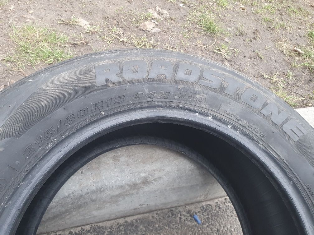 215 60 р15.  1шт ROADSTONE літо на запаску