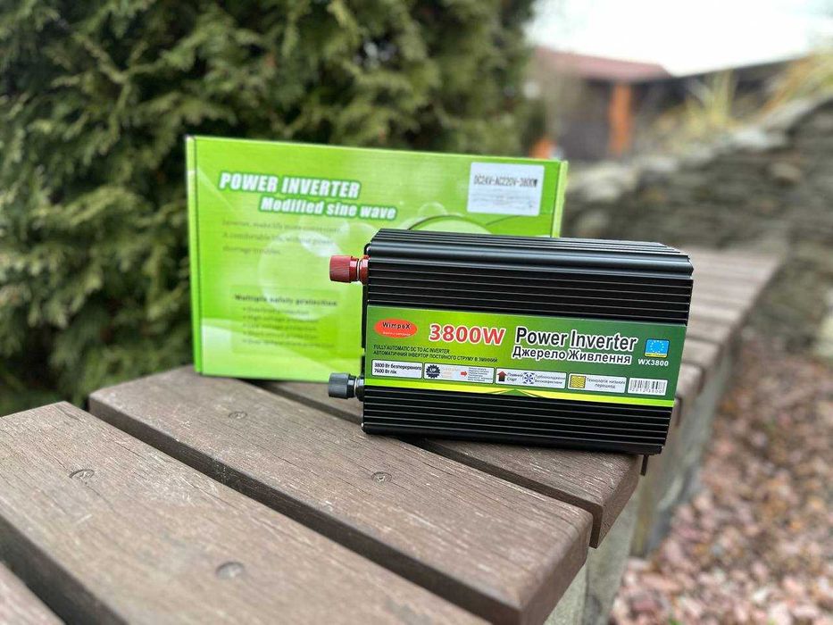 ‼️ Преобразователь 24 220 3800W. Инвертор 24v-220v. Перетворювач ‼️