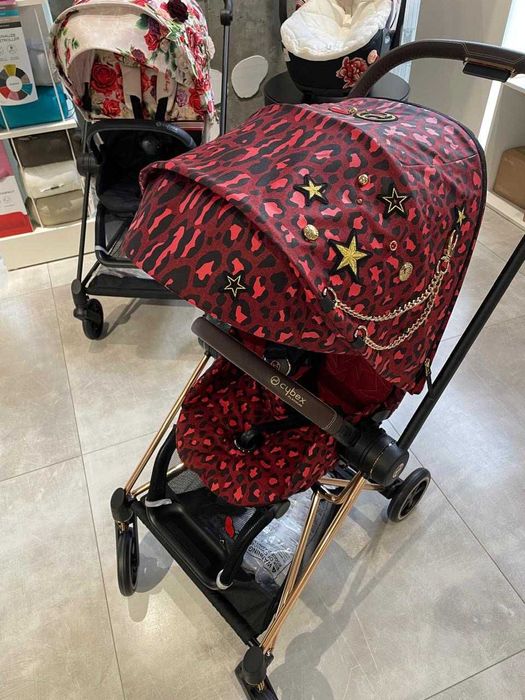Коляска Cybex Mios GOLD шасі + прогулка Rock Star