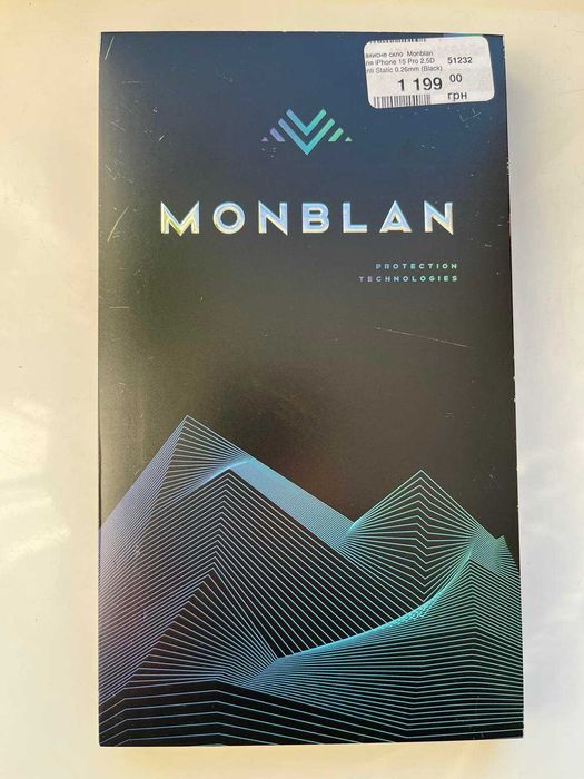 Захисне скло Monblan для iPhone 15 Pro