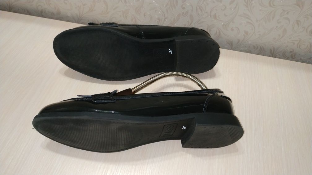M&S туфлі лофери 40-41 р шкіра по ст 26.2 см по ст 8.5 см