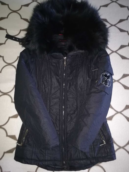 Зимова куртка аляска натуральне хутро