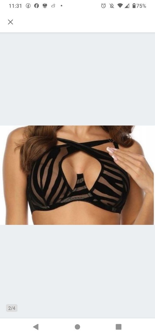 Biustonosz Kinga Zebra rozm 80 B