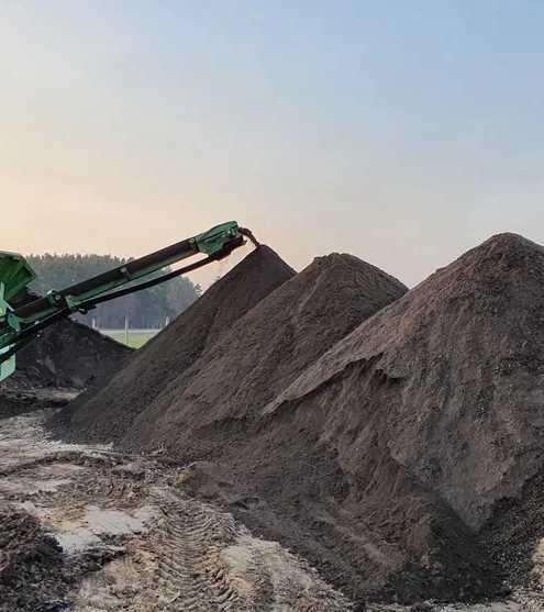 Ziemia ogrodowa przesiewana humus