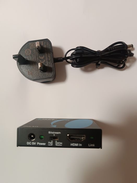 Аудио конвертер OREI HDA-912 Extractor HDMI UltraHD 4K/60Hz 18G SPDIF