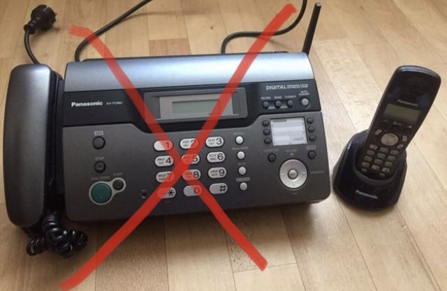 Радиотрубка, Телефон от Panasonic без базы
