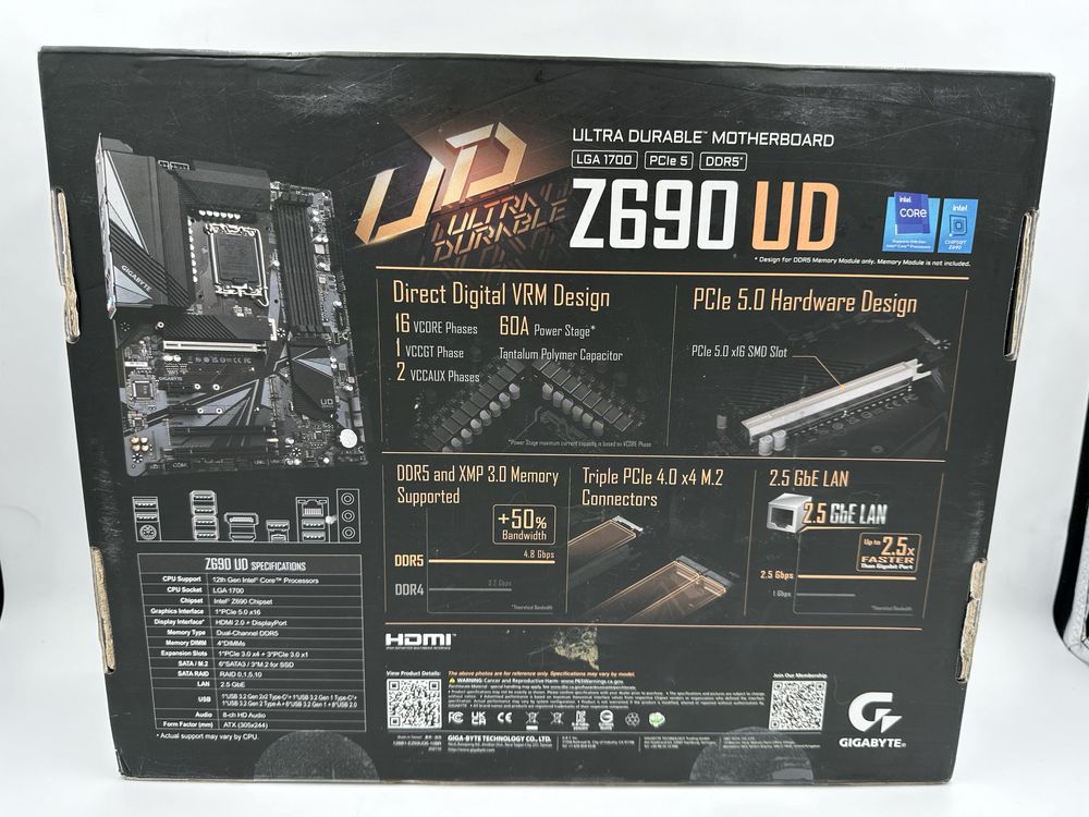 Płyta główna Gigabyte Z690 UD DDR4 ATX