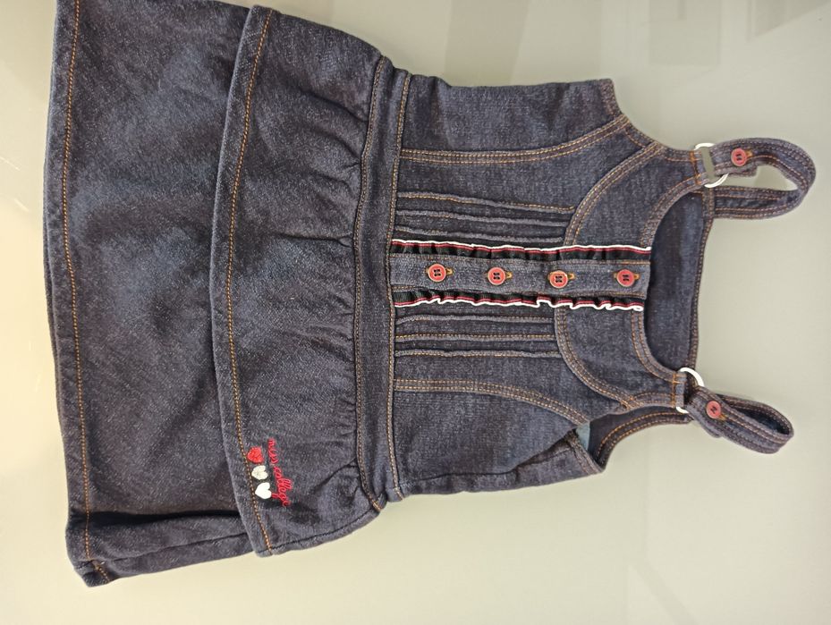 vestido de menina Chicco	- 24 meses -  Como Novo!